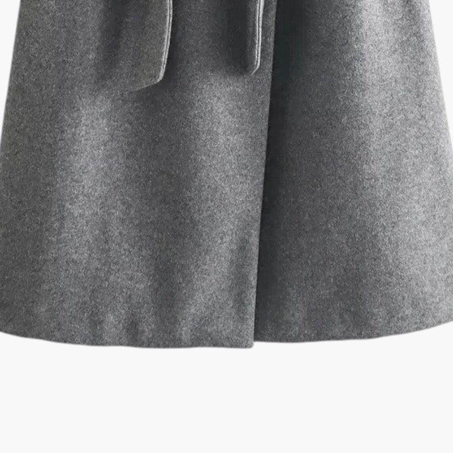 Women's Trenchcoat Hooded Belted Waist Button Front Outdoor Casual