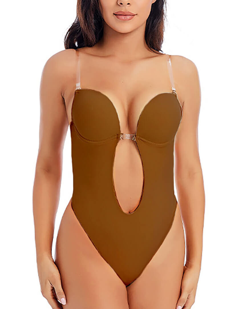 Open Back Shaping Bodysuit Support