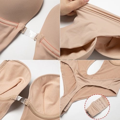 Backless body shaper | Sculpting design with open back for formal events