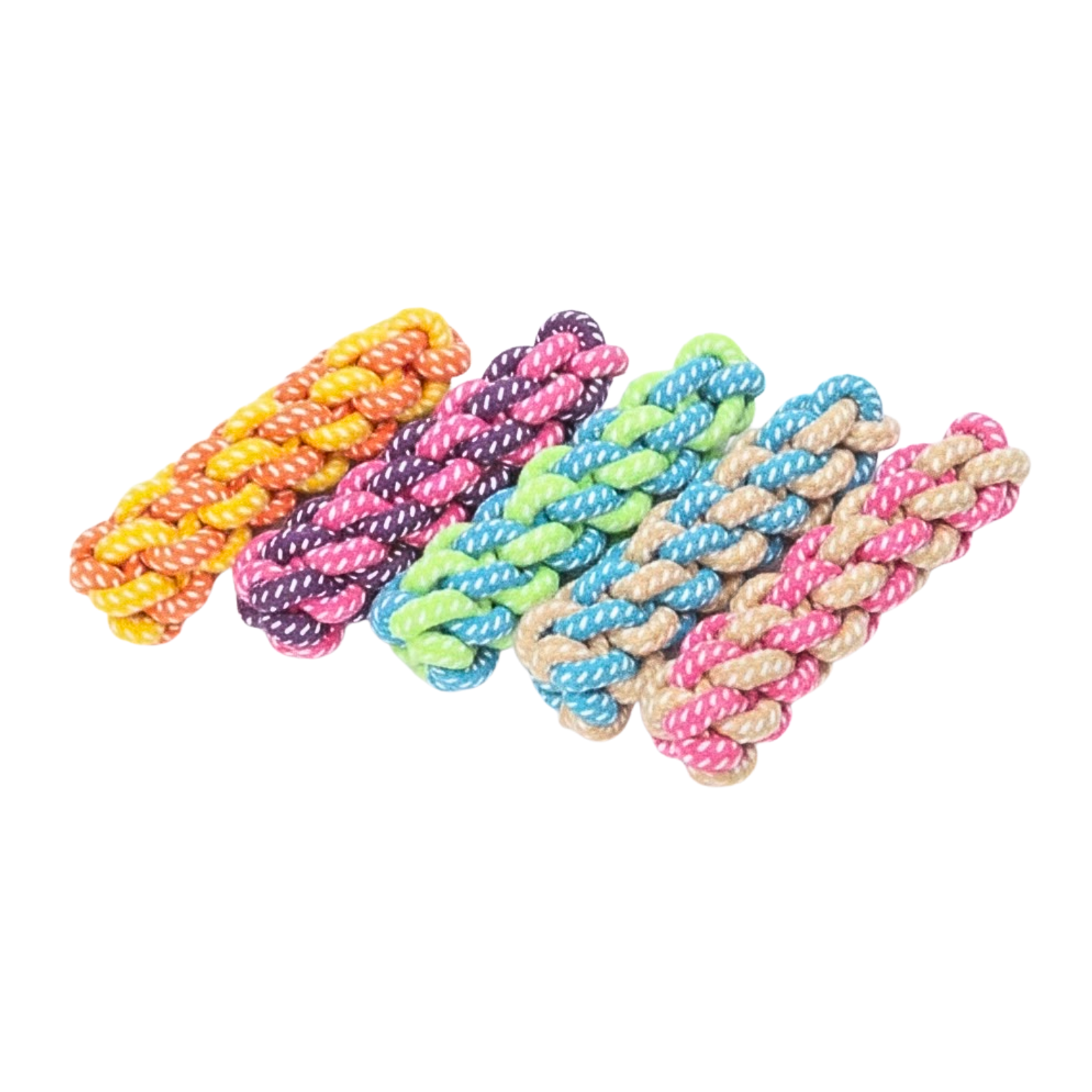 Interactive Cotton Rope Dog Toy Ball for Aggressive Chewers and Dental Care