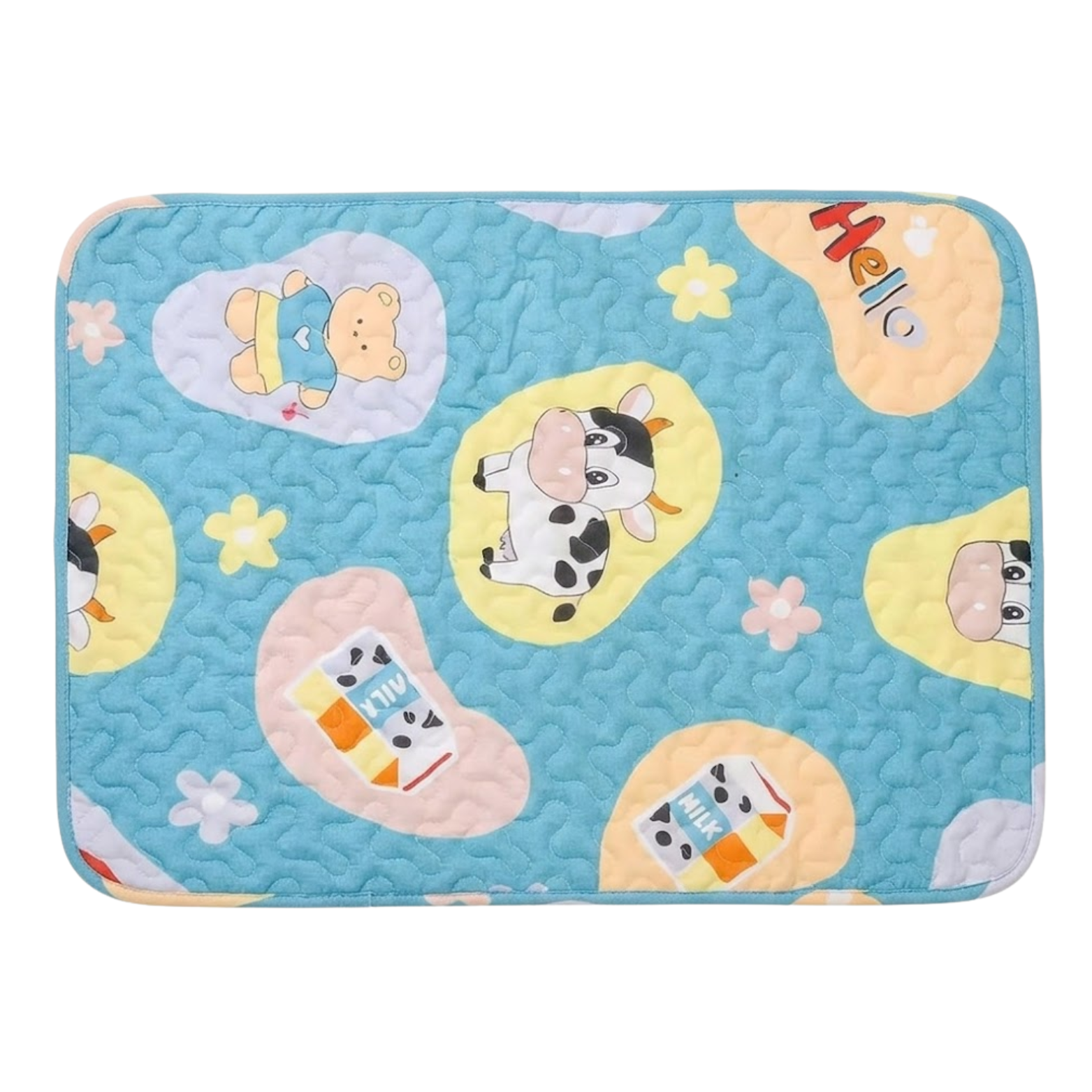 Ice Silk Cooling Pet Mat Breathable PU Moisture Proof Dog Bed Blanket for Cats