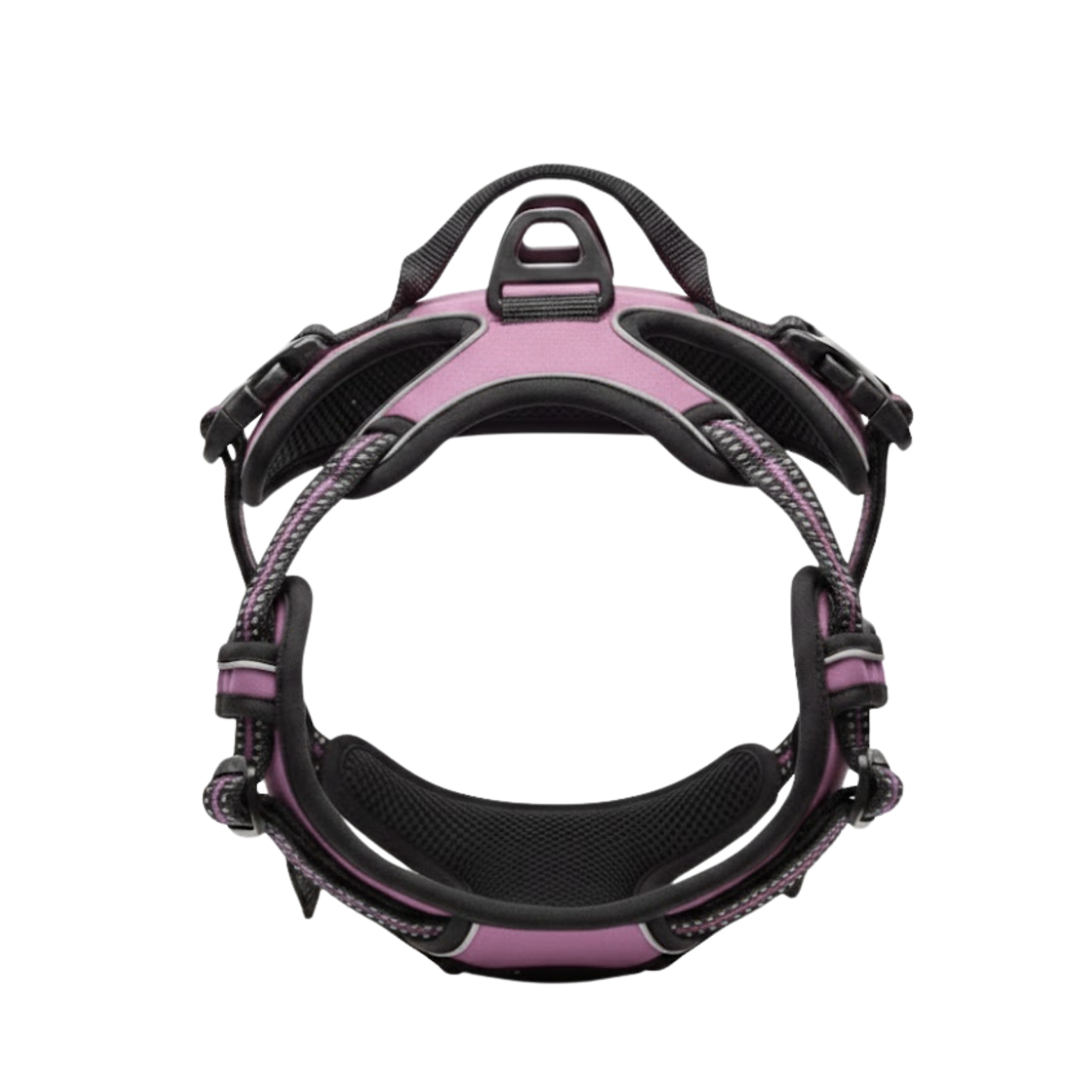 Reflective Dog Harness Vest with Adjustable Buckles and Breathable Mesh