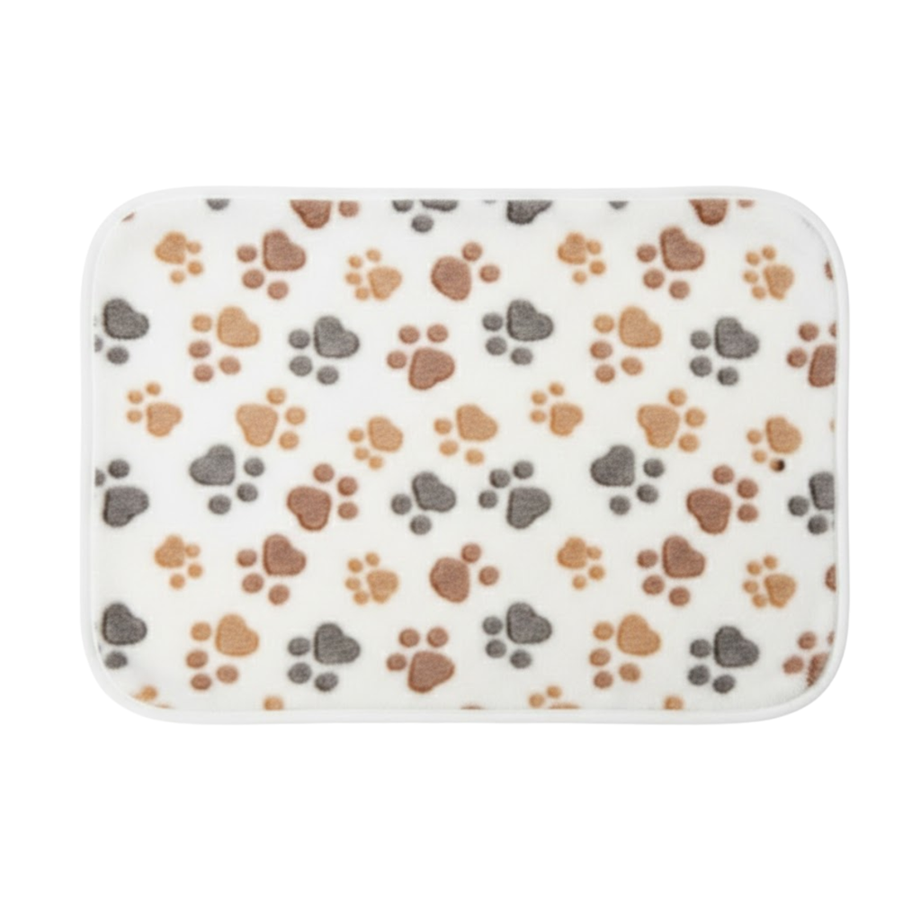 Soft Flannel Pet Blanket Breathable Coral Fleece Sleeping Mat for Dogs and Cats