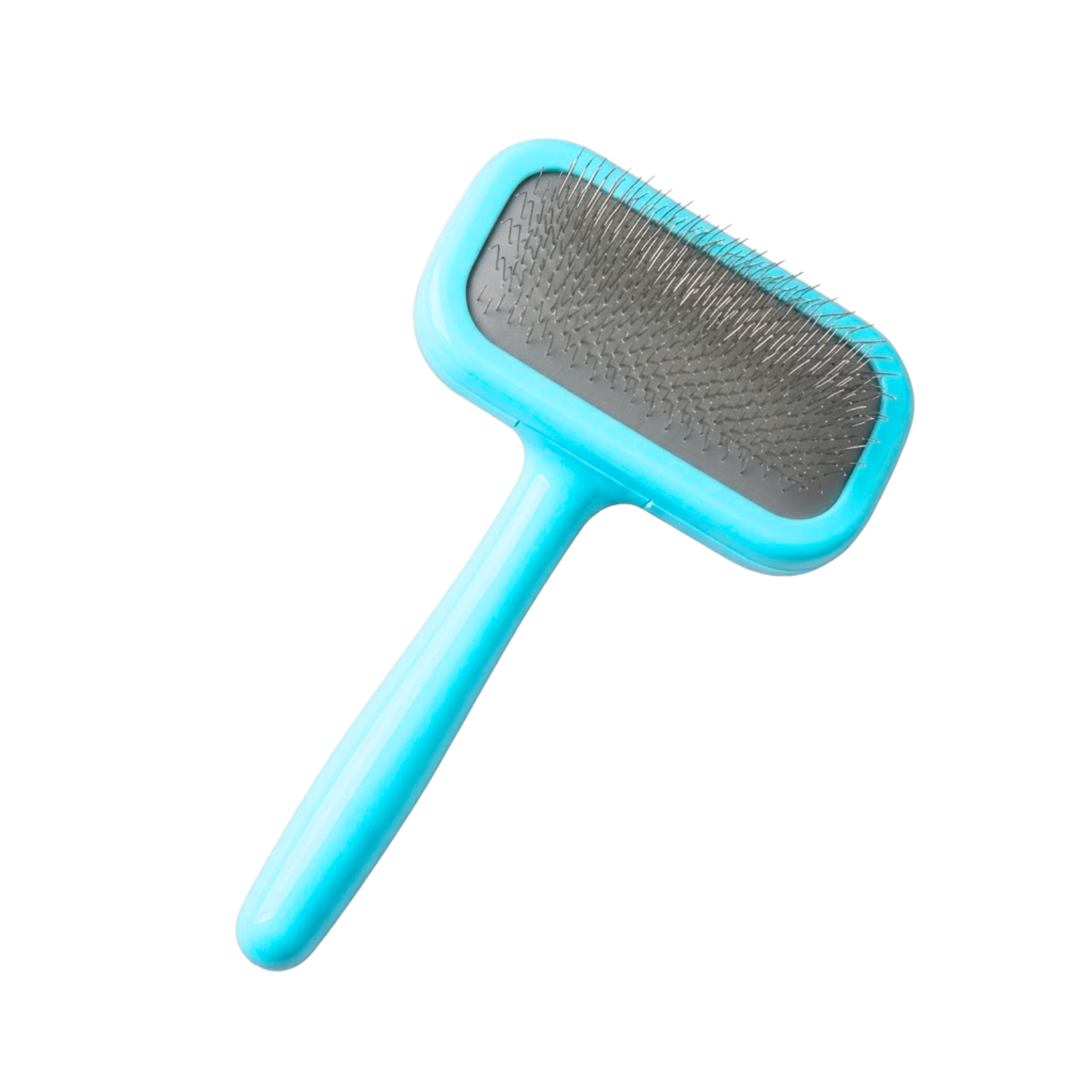 Dog Pin Brush with Wooden Handle Professional Pet Grooming Needle Comb for Hair