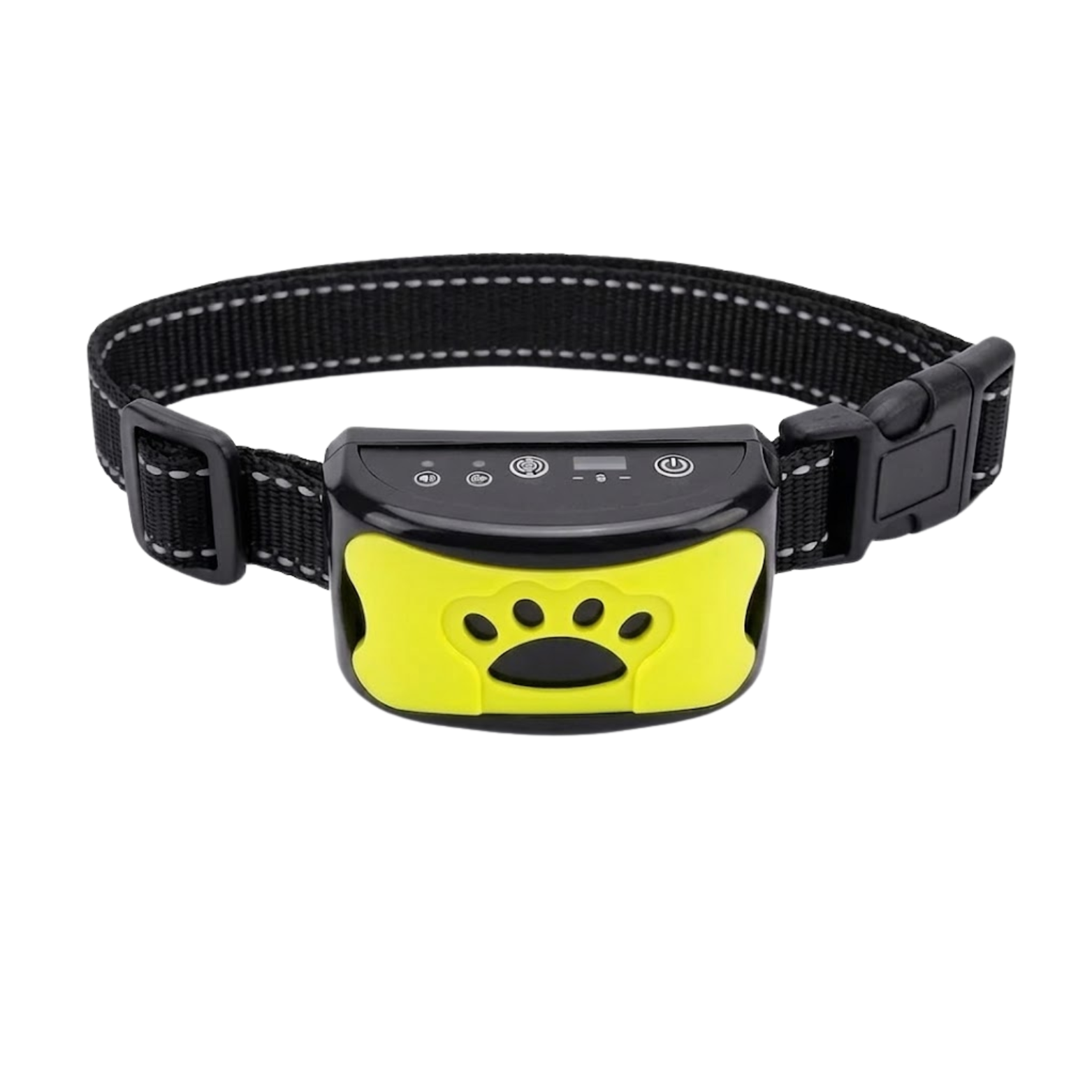 Anti Bark Collar with Vibration and Sound Rechargeable Nylon Training Band for Dogs