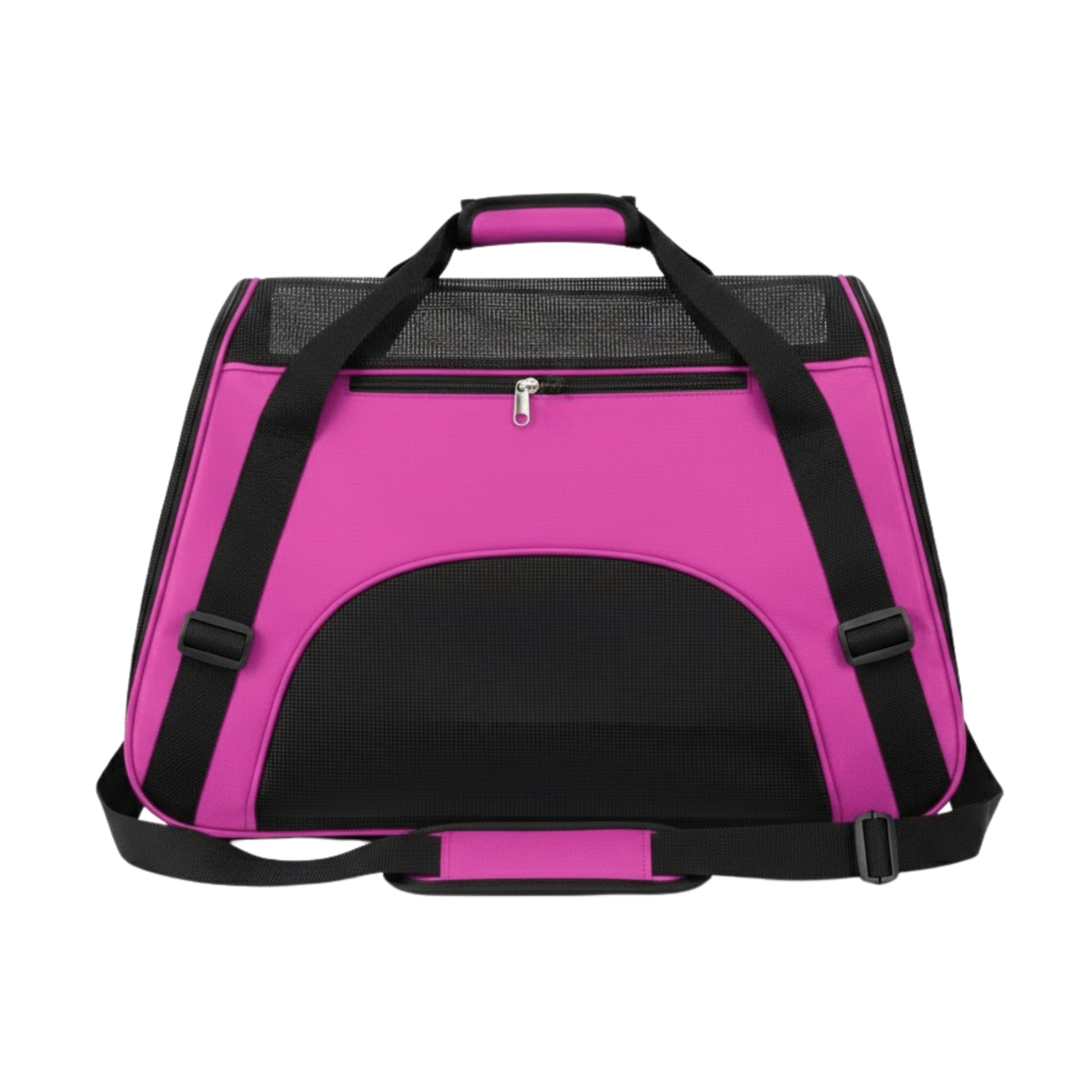 Soft-Sided Pet Carrier Bag Breathable Mesh Foldable Oxford Travel Handbag for Cats Dogs