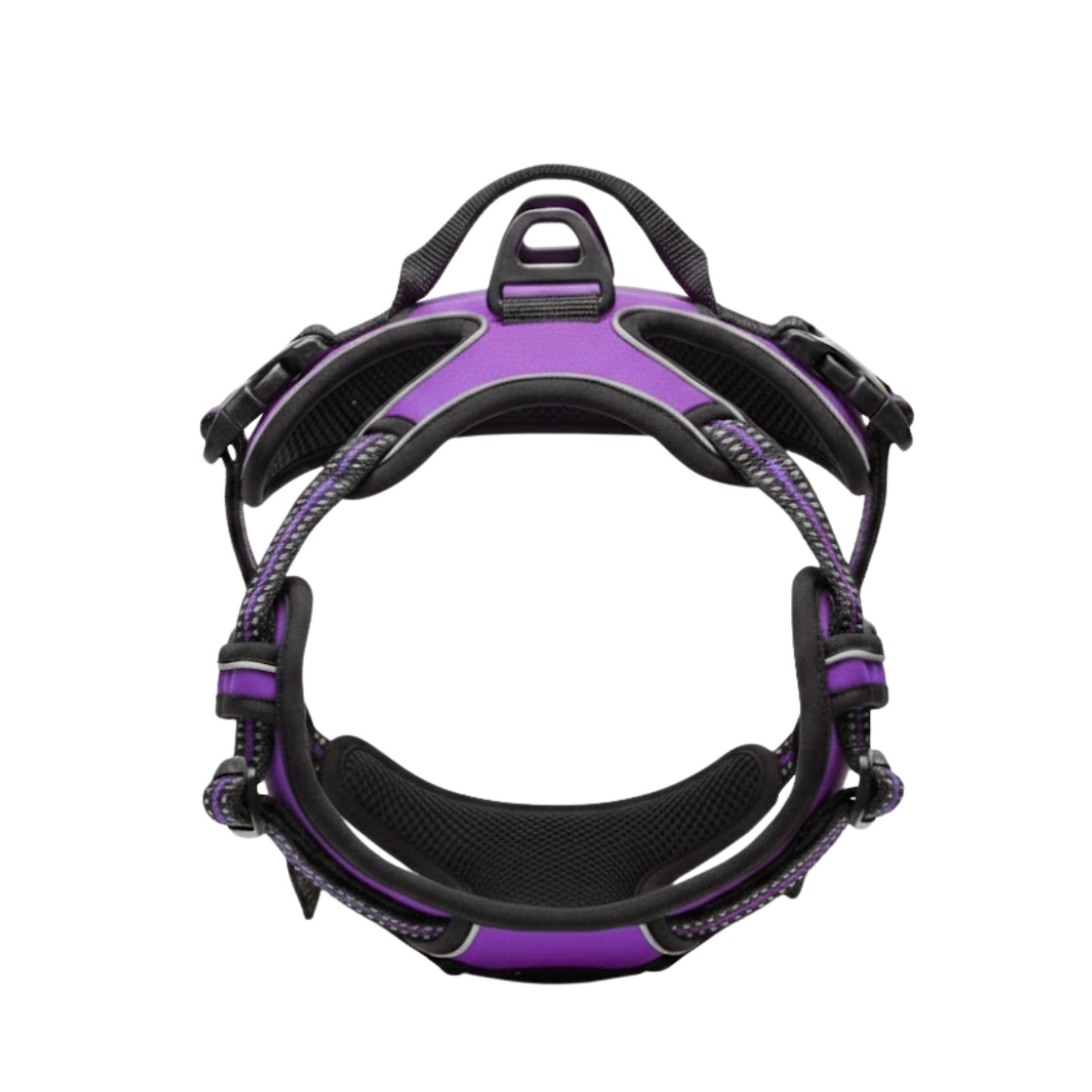 Reflective Dog Harness Vest with Adjustable Buckles and Breathable Mesh