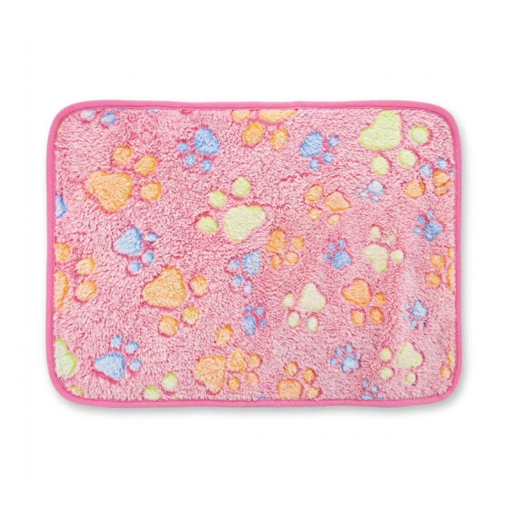 Soft Flannel Pet Blanket Breathable Coral Fleece Sleeping Mat for Dogs and Cats