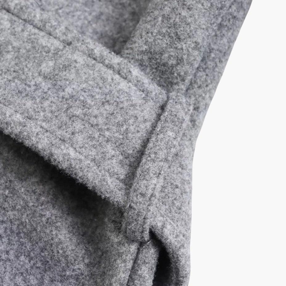 Women's Trenchcoat Hooded Belted Waist Button Front Outdoor Casual