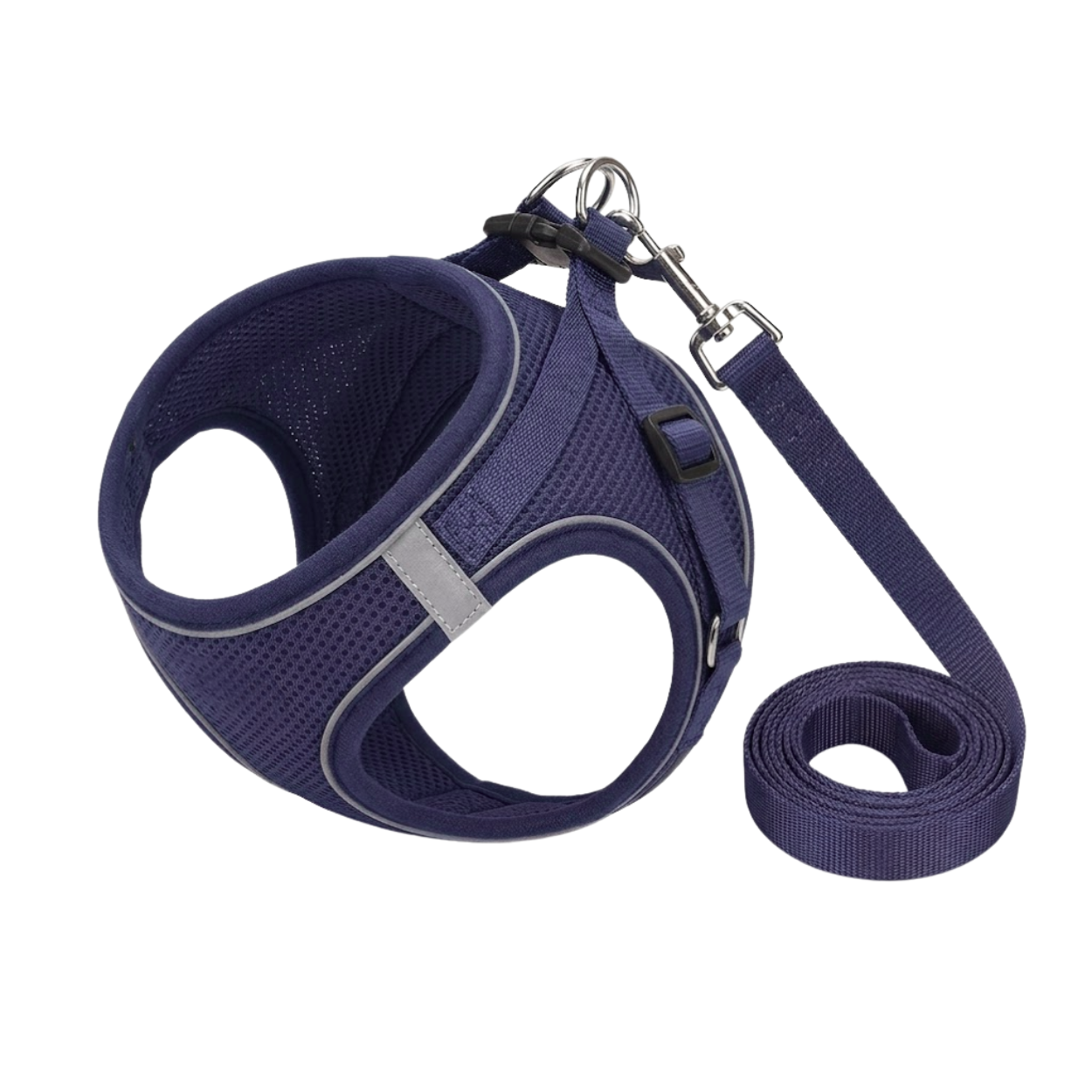 Reflective Dog Harness and Leash Set Breathable Mesh No Pull Vest for Small Pets
