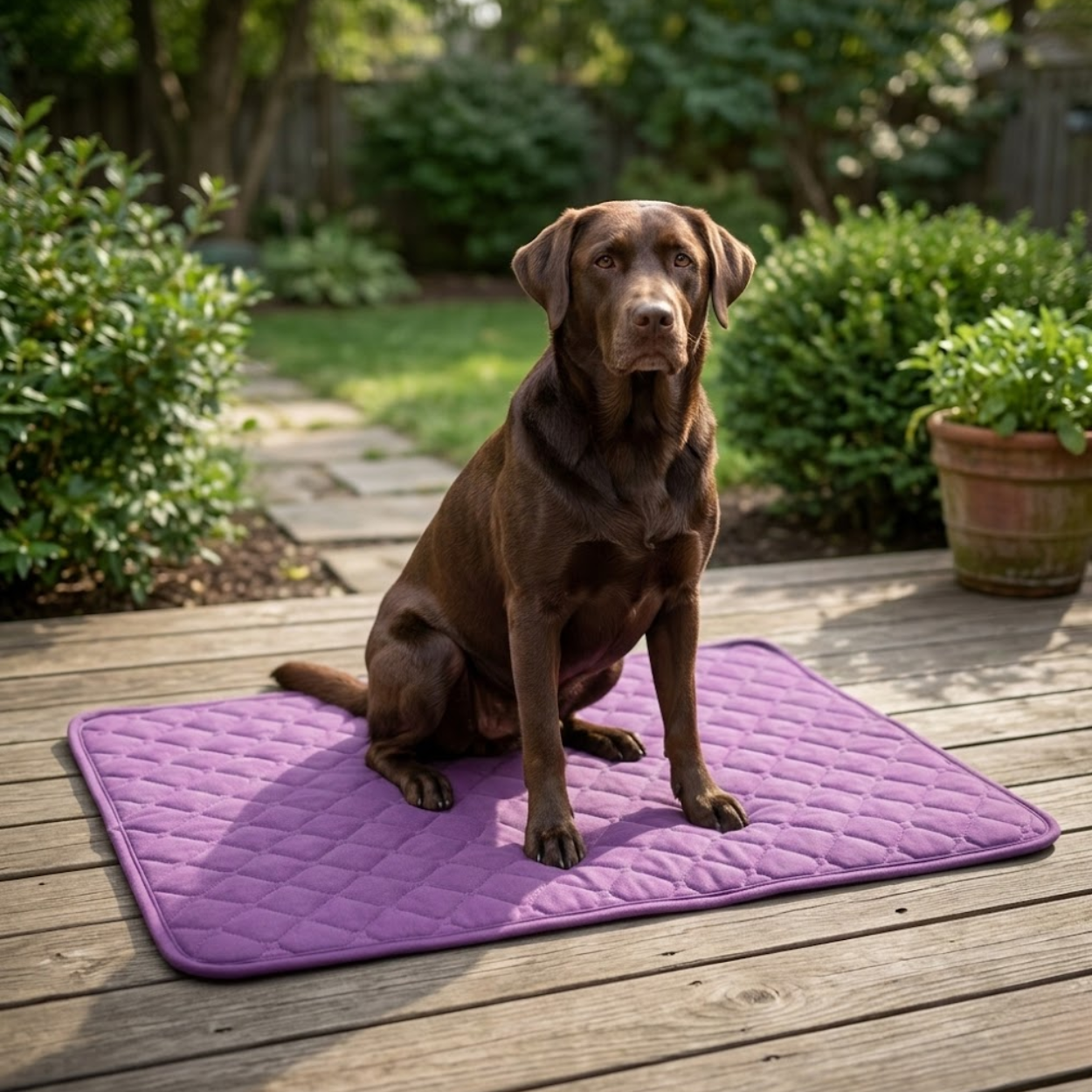 Washable Reusable Dog Pee Pad Absorbent Waterproof Puppy Training Mat for Car Seats