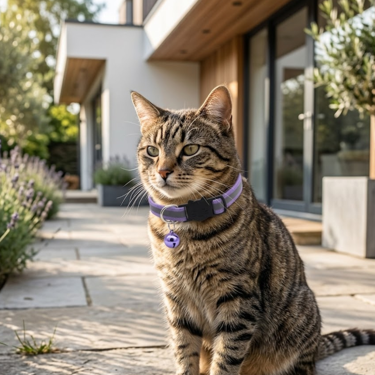 Reflective Cat Collar with Bell and Breakaway Buckle for Small Dogs and Kittens
