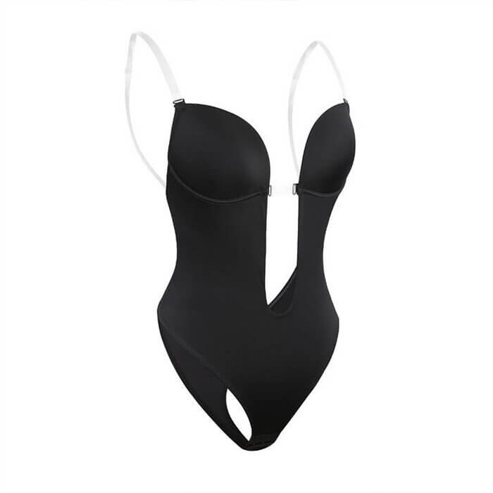 Backless body shaper | Sculpting design with open back for formal events