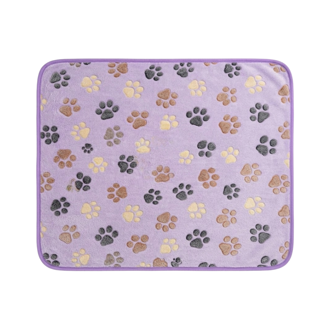 Soft Flannel Pet Blanket Breathable Coral Fleece Sleeping Mat for Dogs and Cats