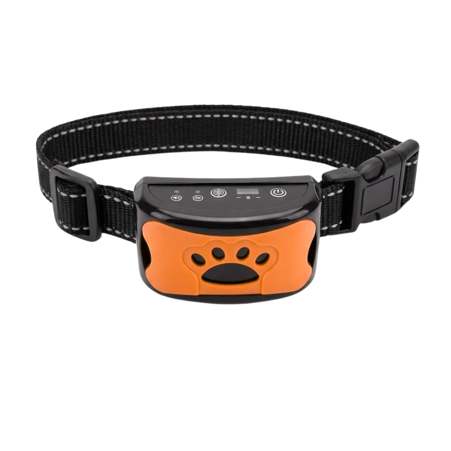 Anti Bark Collar with Vibration and Sound Rechargeable Nylon Training Band for Dogs
