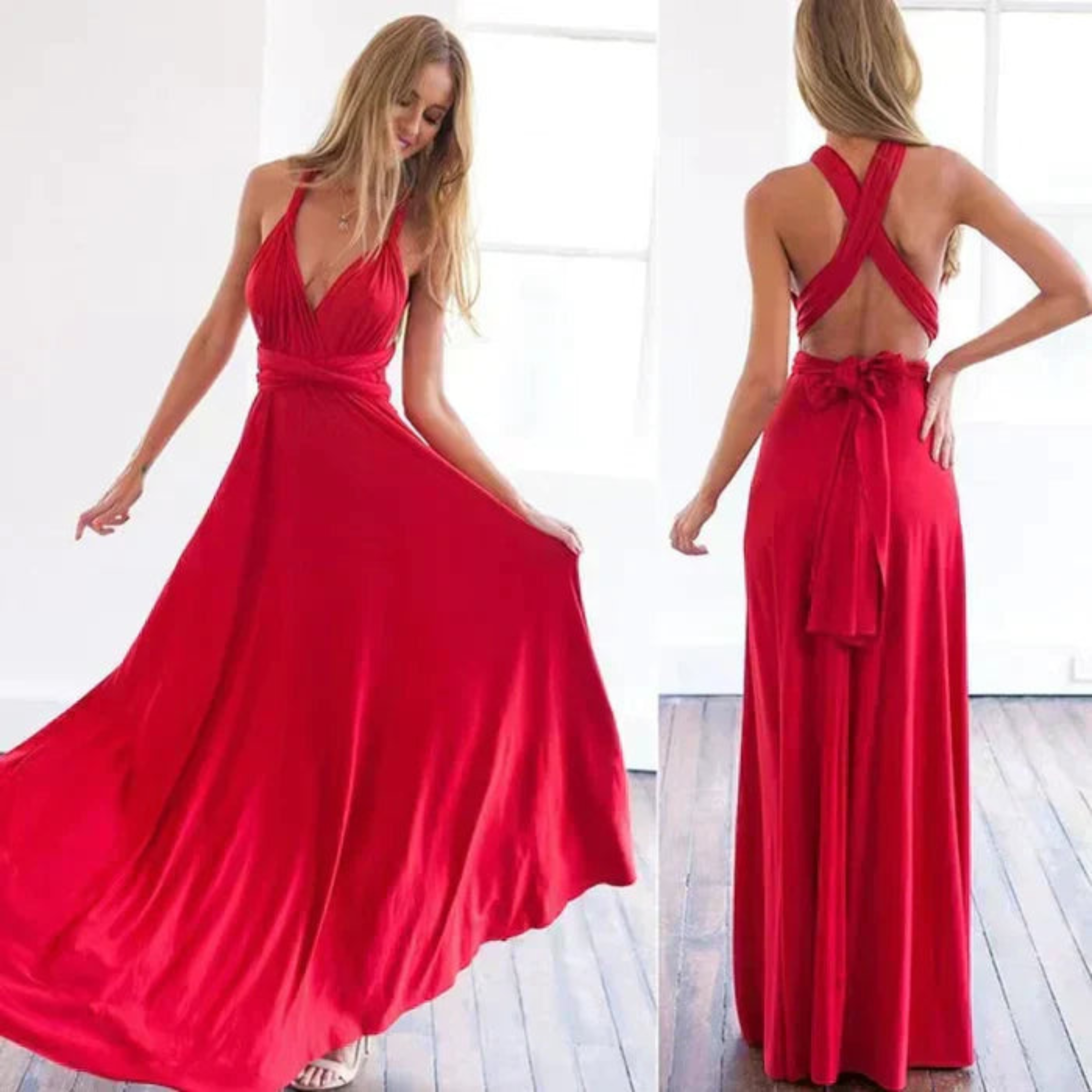 Convertible Multiway Maxi Dress