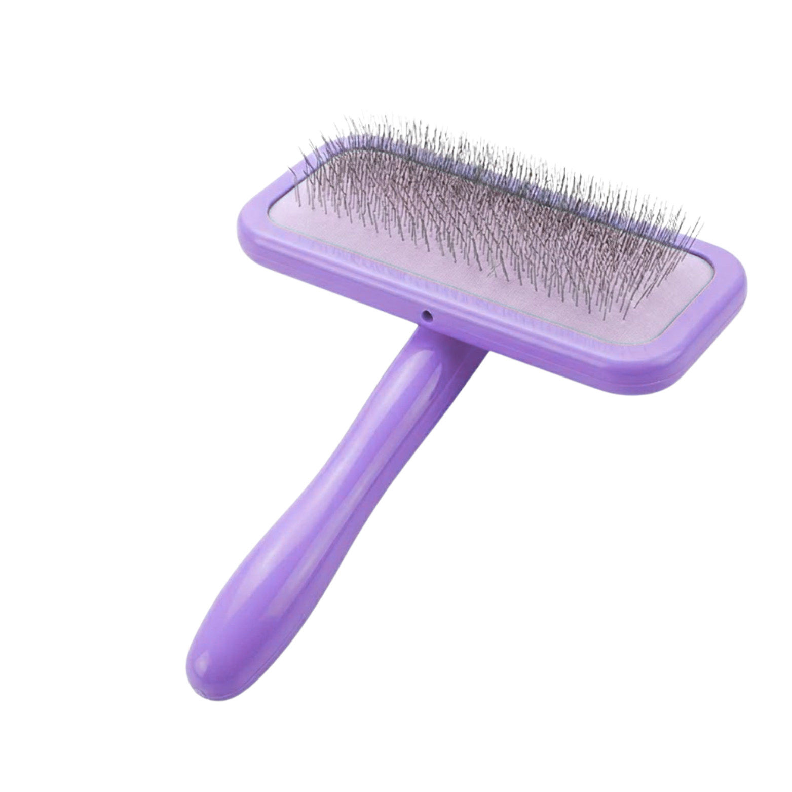Dog Pin Brush with Wooden Handle Professional Pet Grooming Needle Comb for Hair
