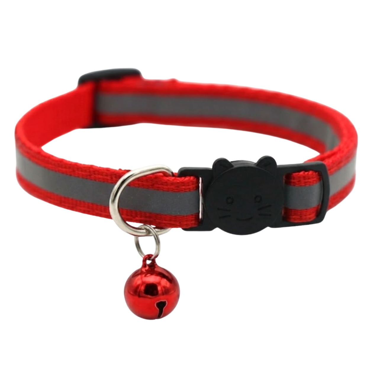 Reflective Cat Collar with Bell and Breakaway Buckle for Small Dogs and Kittens