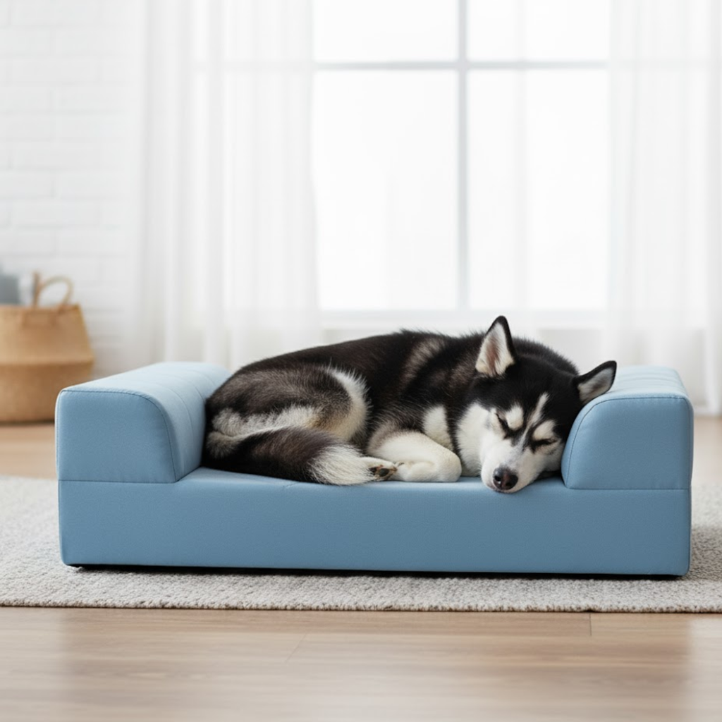 Cooling Dog Couch Bed for Comfortable Rest and Relaxation