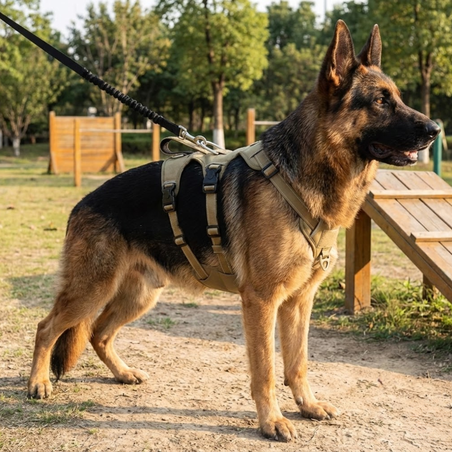 No Pull Dog Harness Vest Escape Proof Nylon
