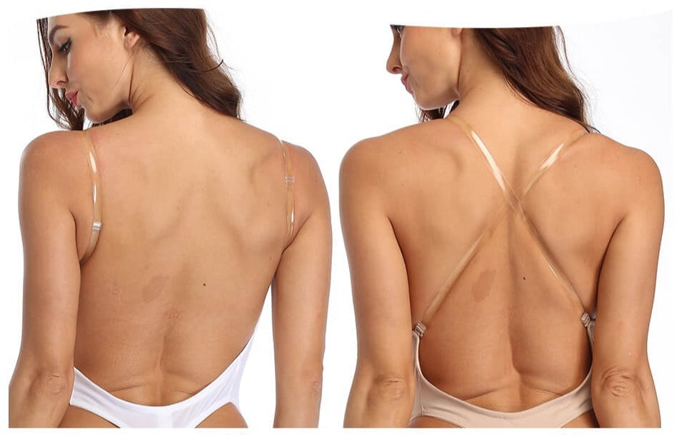 Backless Deep V Shaping Bodysuit Support