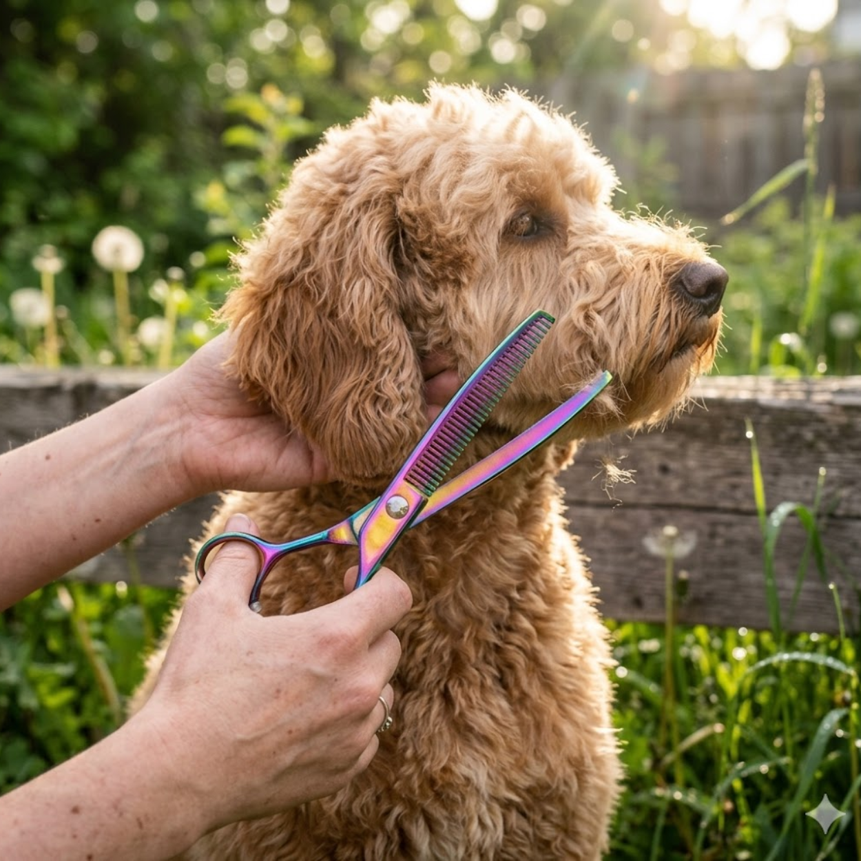 Dog Grooming Scissors Curved Thinning Shears Professional Pet Hair Cutting Tool