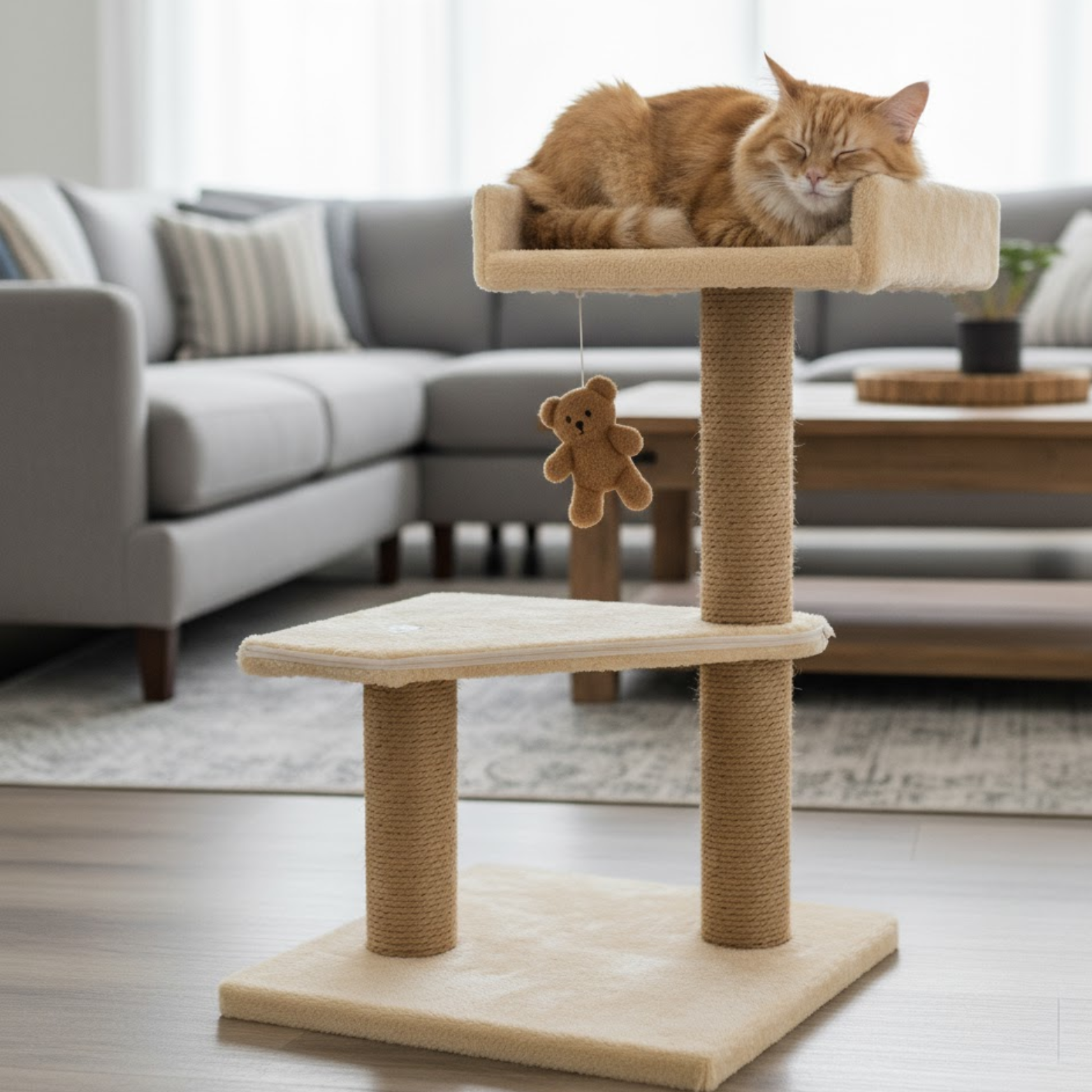 Cat Tree Scratching and Play Tower