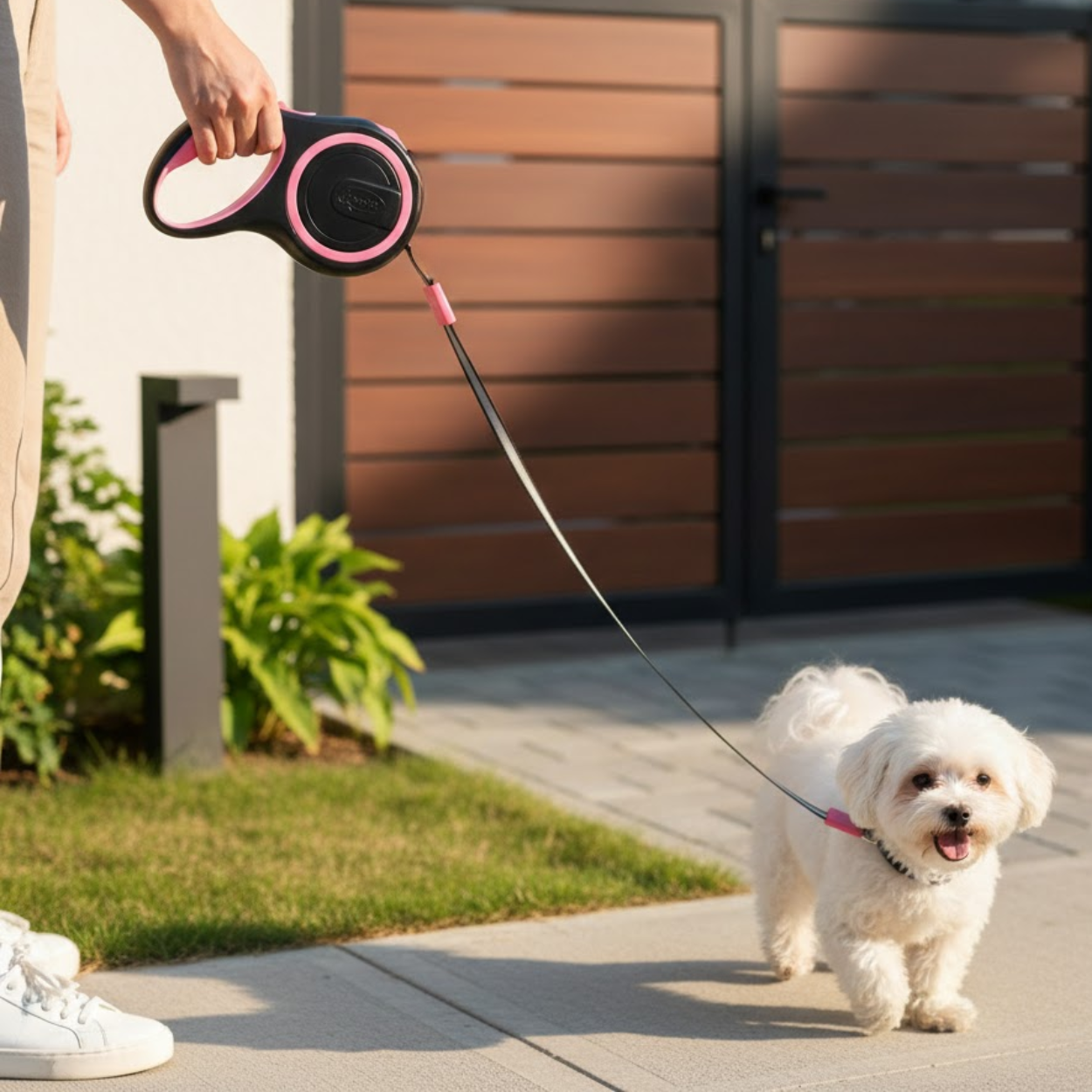 Retractable Dog Leash Automatic Nylon Lead for Small Medium Large Pets Walking Hiking