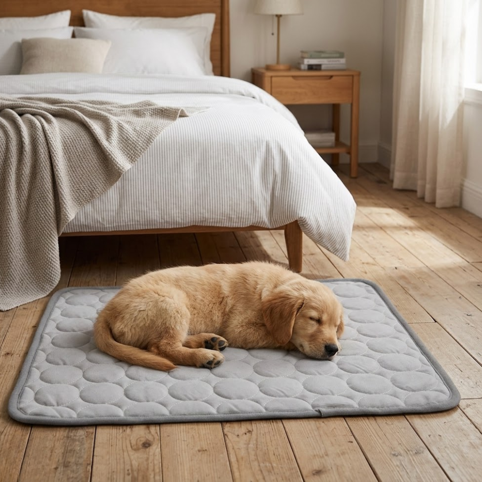 Self-Cooling Dog Mat Washable Breathable Pet Mattress Blanket for Dogs and Cats