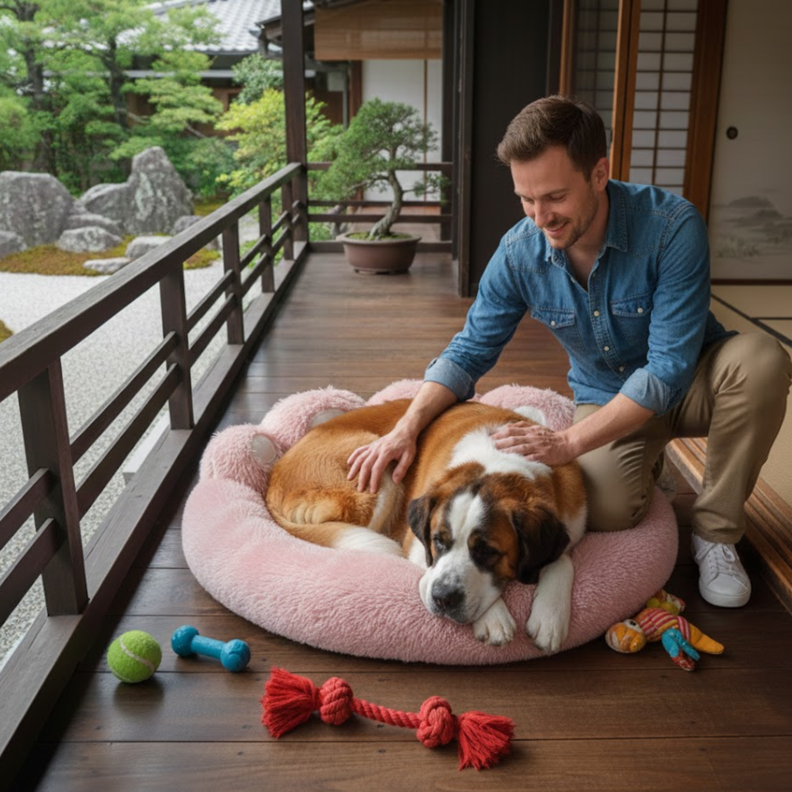 Fluffy Dog Bed Winter Warm Sofa Pets Kennel Mat