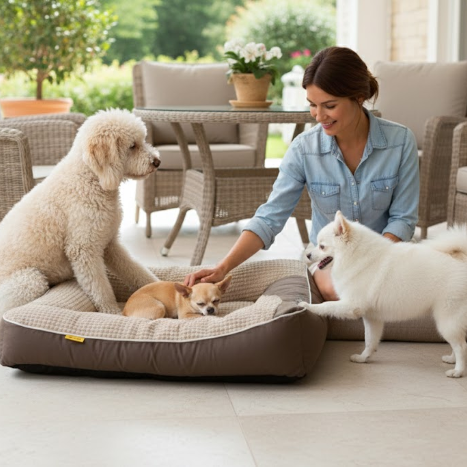 Warm Pet Nest Kennel Dogs Cats Sleeping Mattress