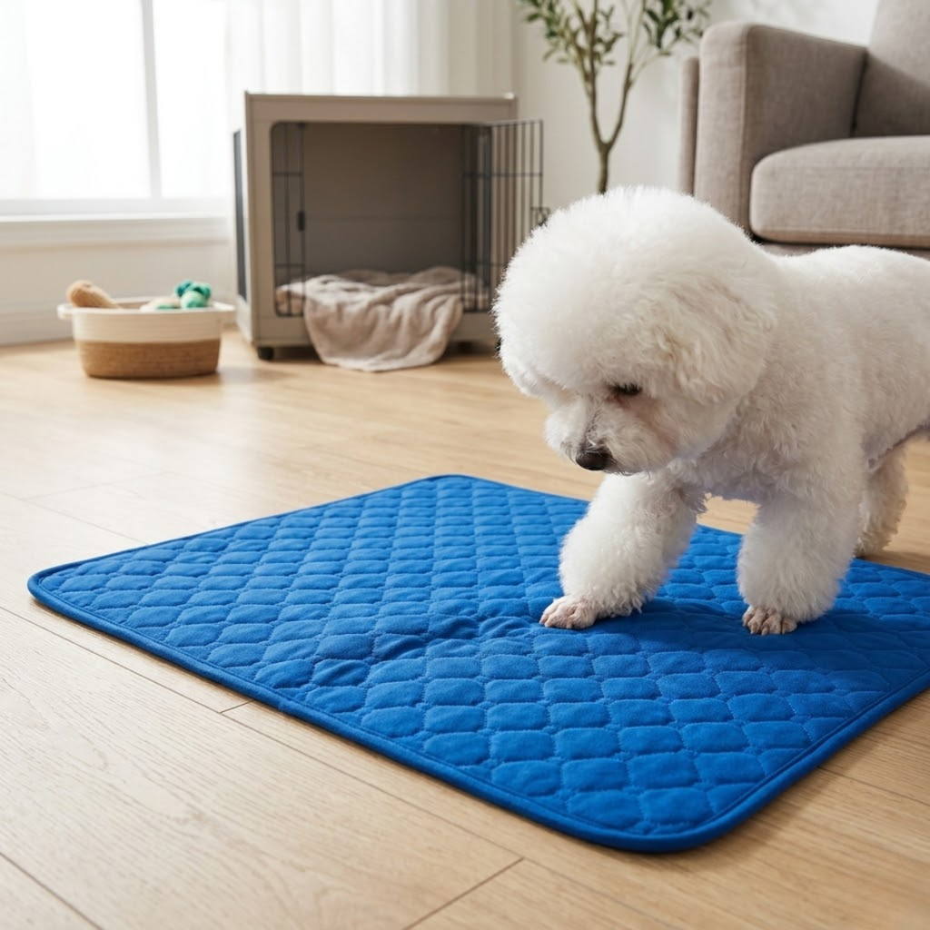 Washable Reusable Dog Pee Pad Absorbent Waterproof Puppy Training Mat for Car Seats
