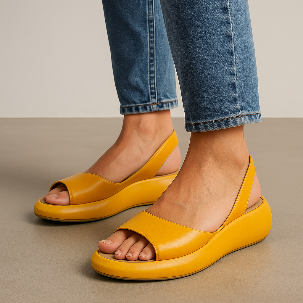 Women's sandals - cushioned open toe insole summer outfits