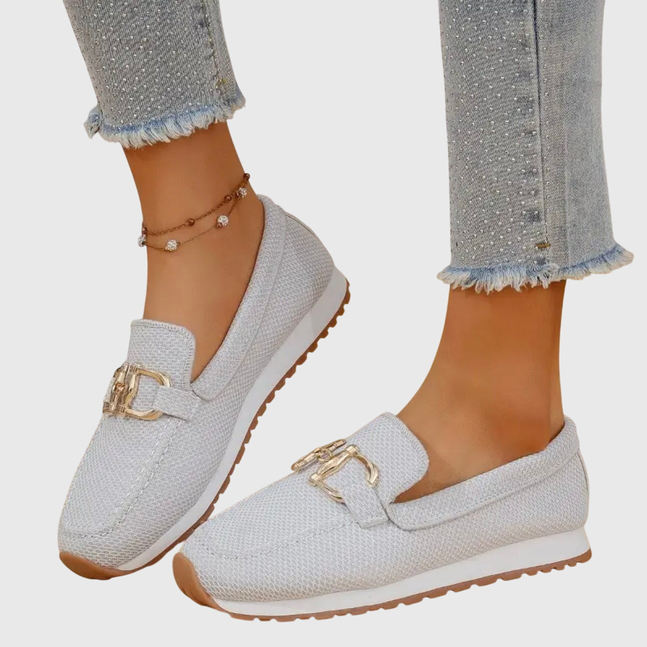 Women's breathable loafers — non-slip rubber outsole | casual daily wear