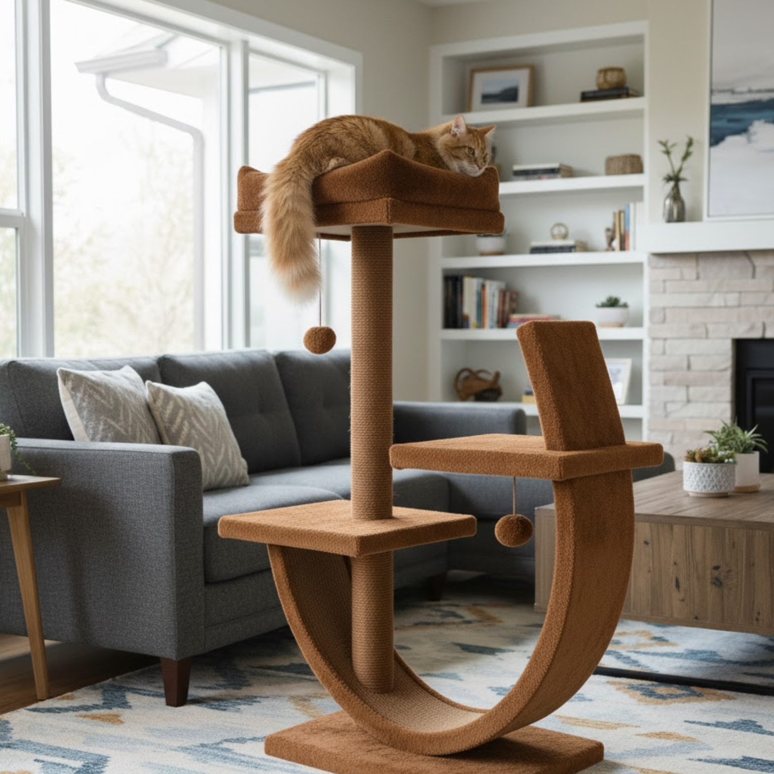 Modern Cat Tree Tower