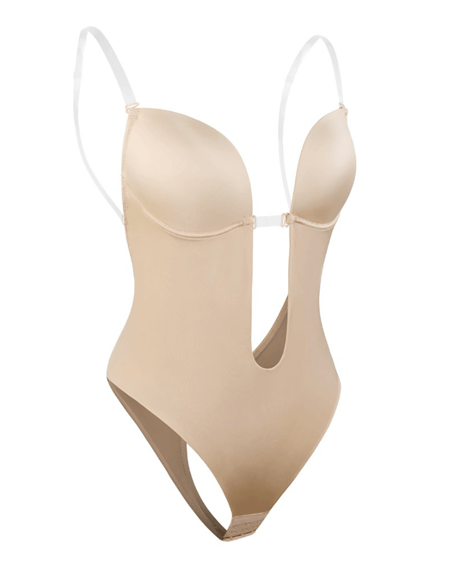 Open Back Shaping Bodysuit Support