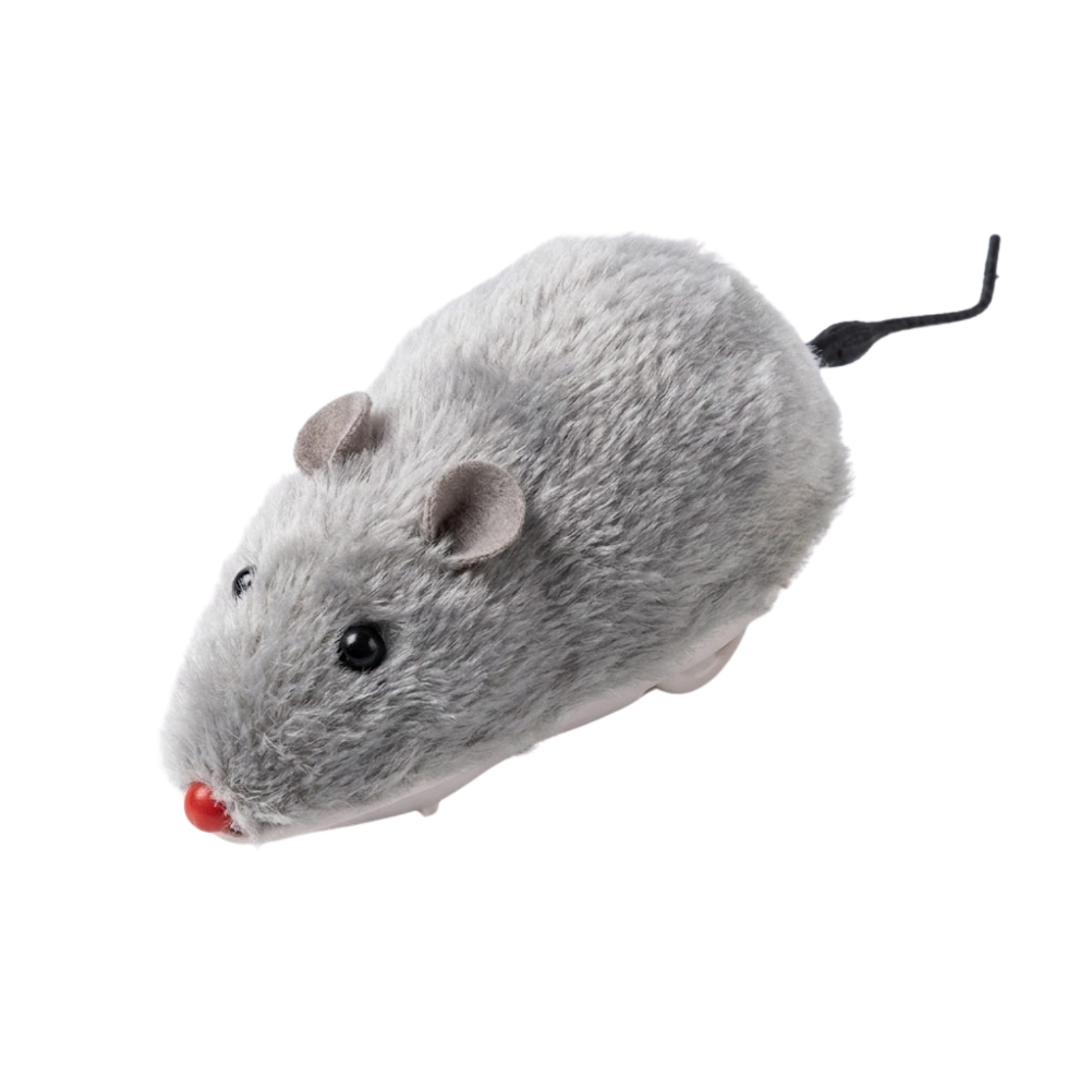 Lifelike Plush Mouse Running Toy for Cats and Dogs Interactive Moving Rat Pet Supply