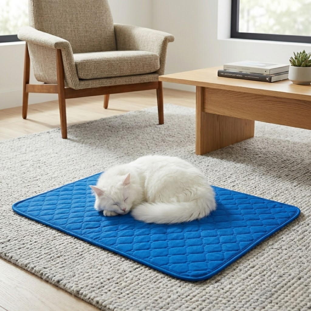 Washable Reusable Dog Pee Pad Absorbent Waterproof Puppy Training Mat for Car Seats