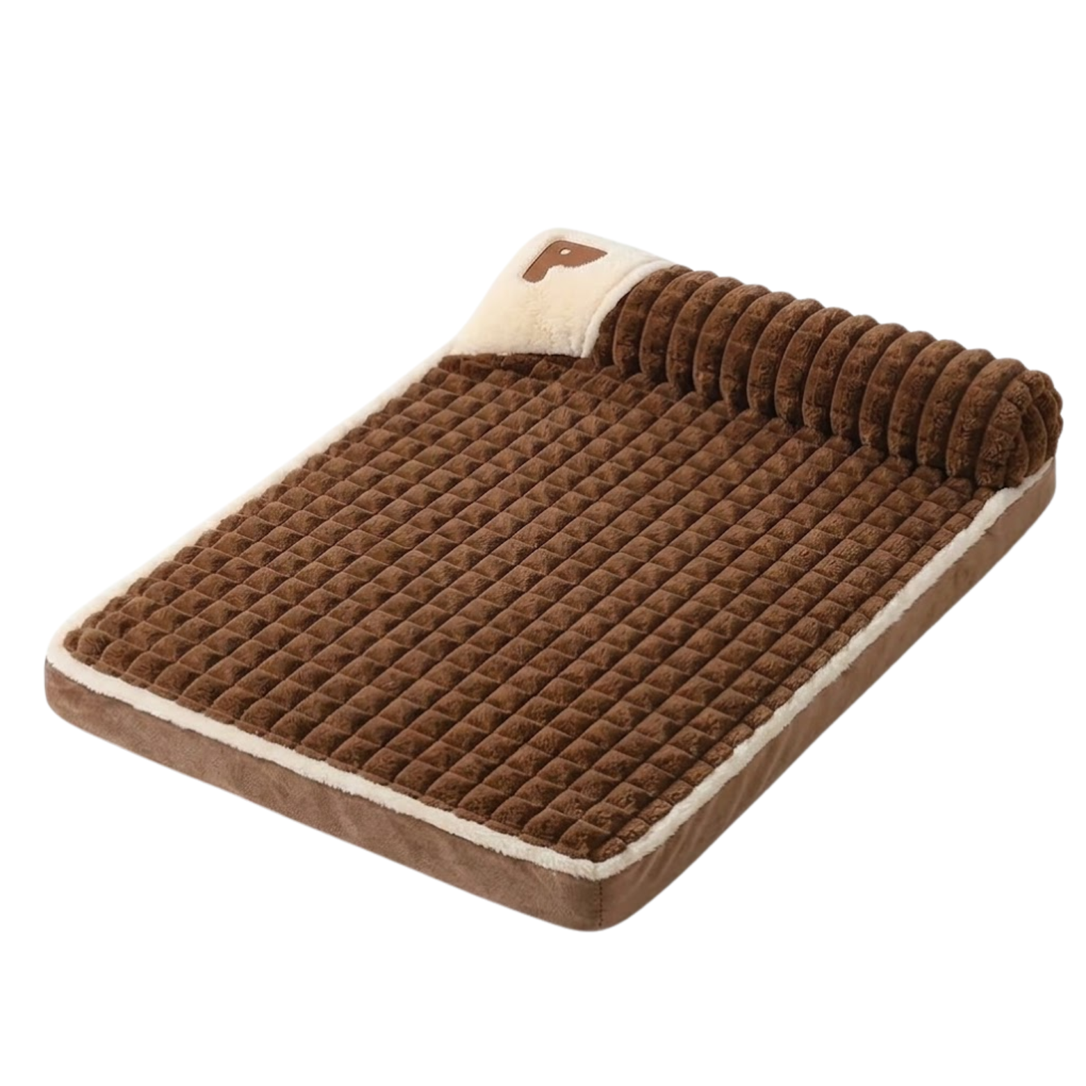 Machine Washable Dog Bed Removable Cotton Puppy Cushion Memory Foam Pet Pillow