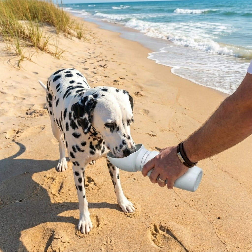 Silicone Portable Pet Water Cup Collapsible Leakproof