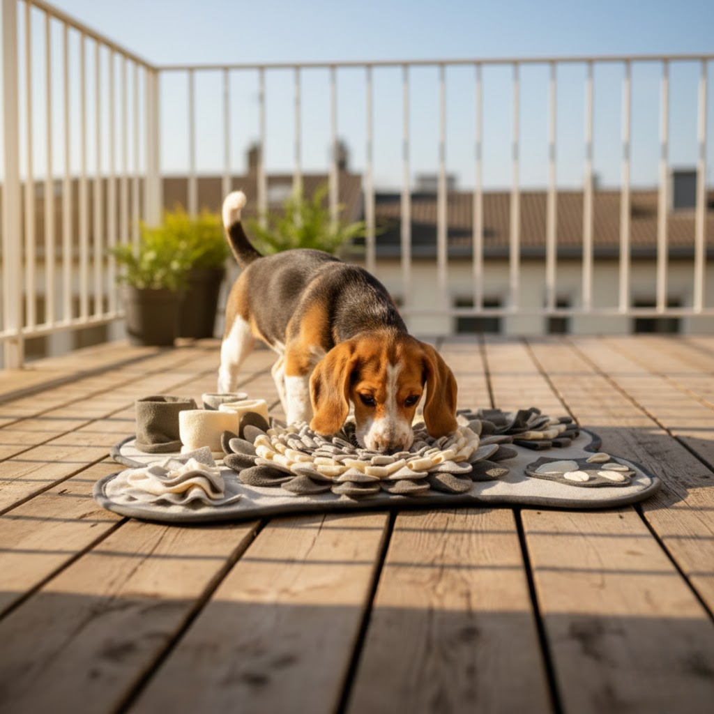 Snuffle Mat for Dogs Interactive Foraging Training Pad Durable Nylon Slow Feeding Mat