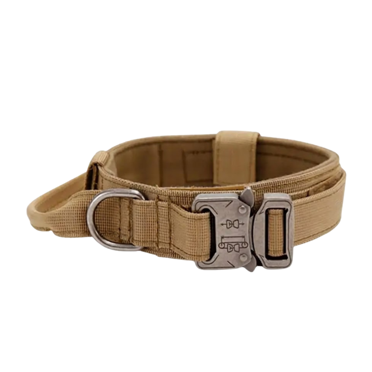 Dog Training Collar Durable Nylon Adjustable Neck Belt with Quick Release Buckle
