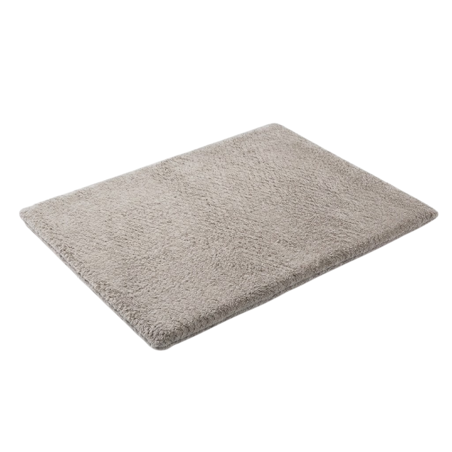 Waterproof Dog Bed with Removable Washable Faux Fur Cover and Anti-Slip Bottom