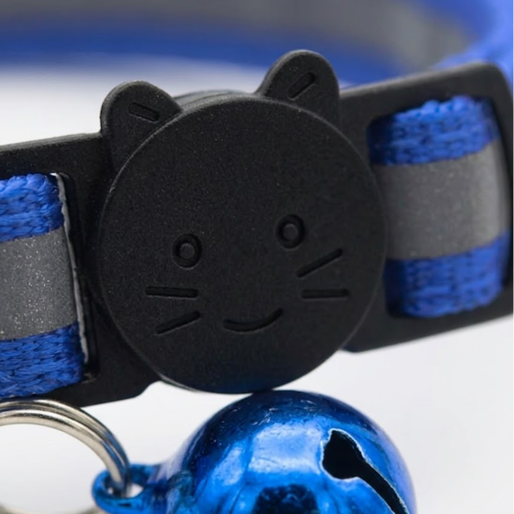 Reflective Cat Collar with Bell and Breakaway Buckle for Small Dogs and Kittens