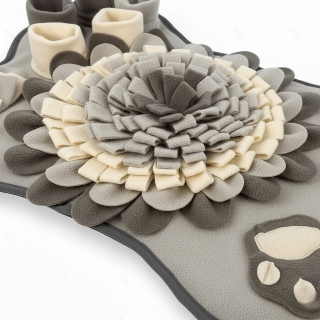 Snuffle Mat for Dogs Interactive Foraging Training Pad Durable Nylon Slow Feeding Mat