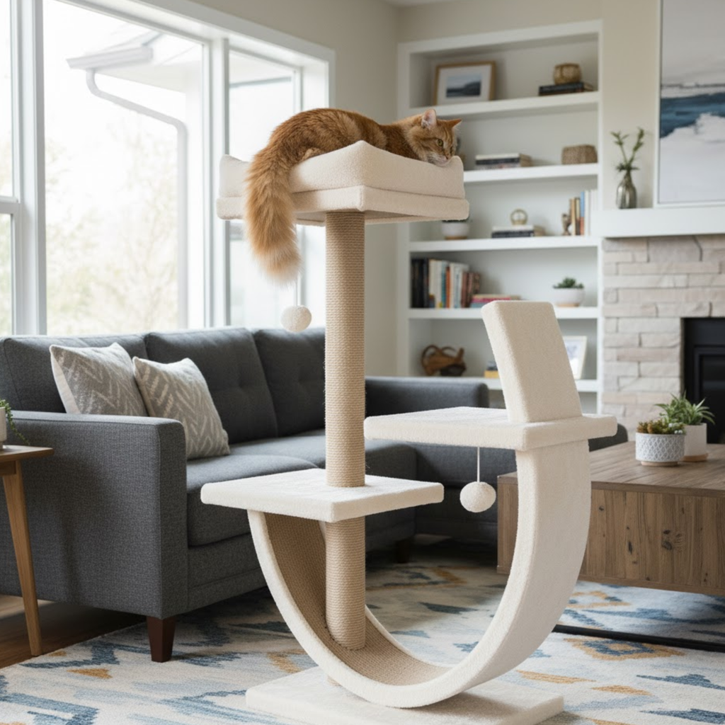 Modern Cat Tree Tower