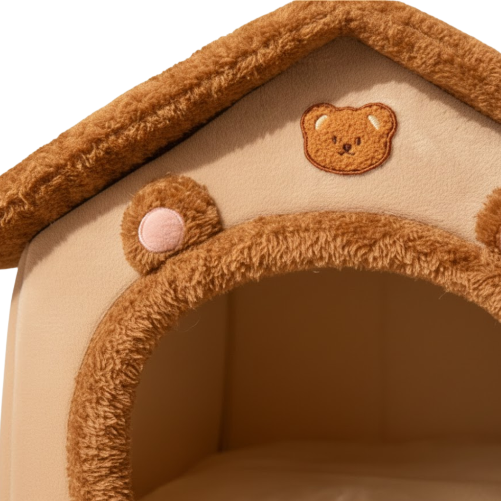 Pet Supplies Bed House Foldable Removable Washable Cat Puppy Cave Sofa