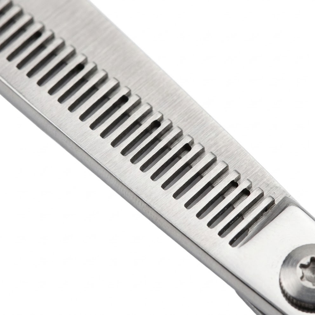Stainless Steel Curved Pet Grooming Shears Professional Dog Cat Thinning Scissors