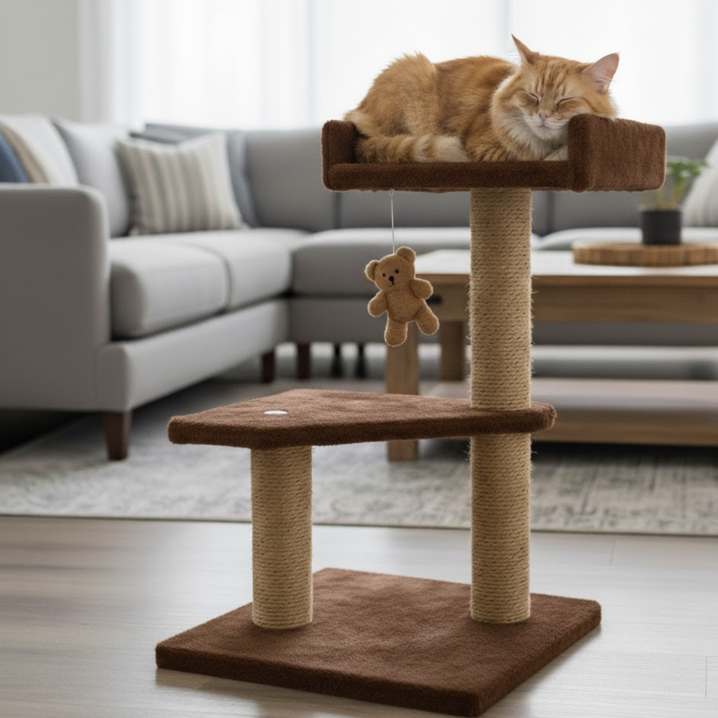 Cat Tree Scratching and Play Tower