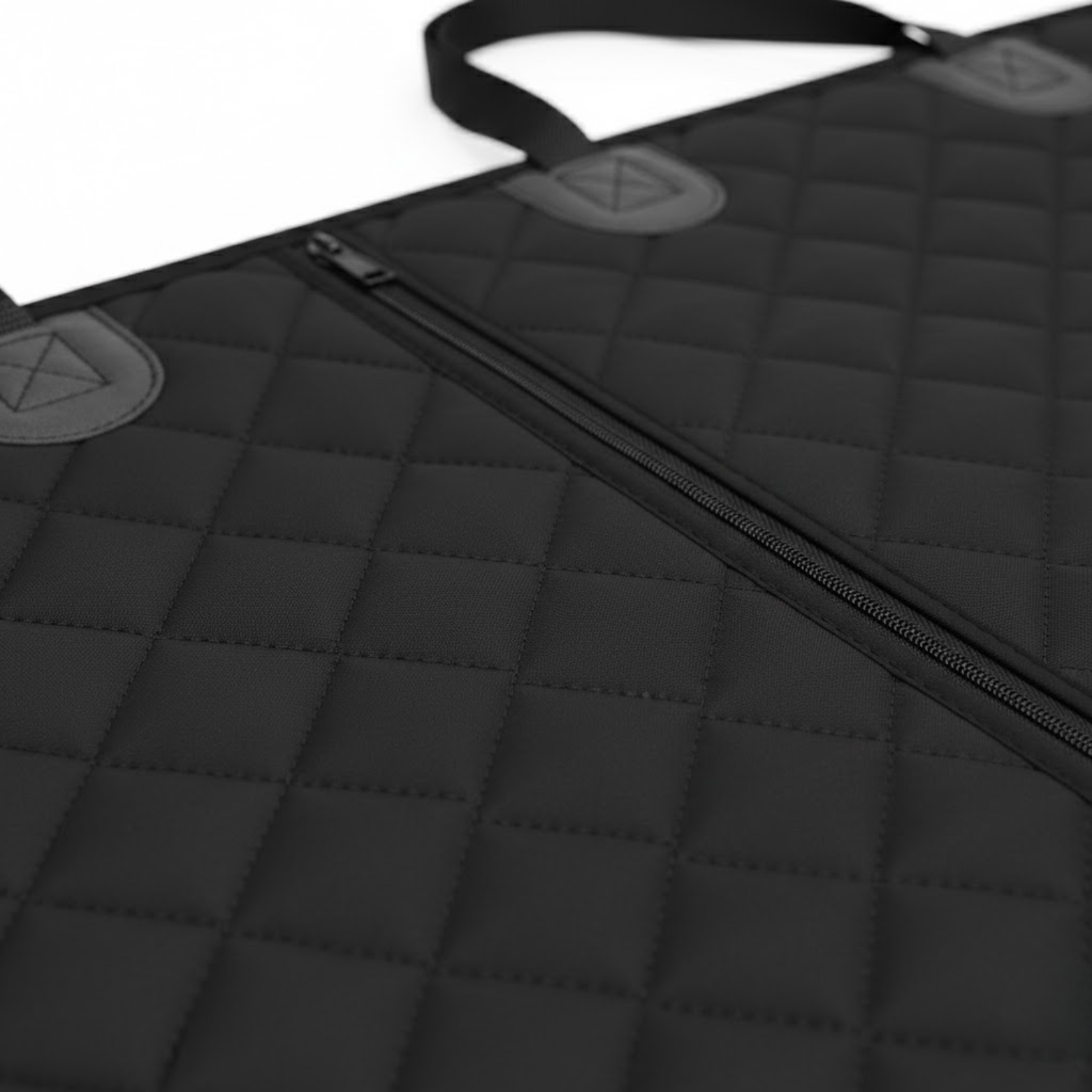 Waterproof Dog Car Seat Protector with Middle Armrest Access and Quilted Padding